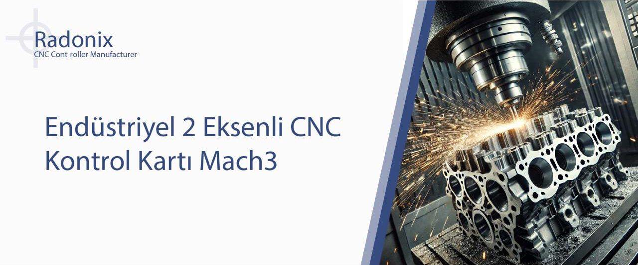 Endüstriyel 2 Eksenli CNC Kontrol Kartı Mach3